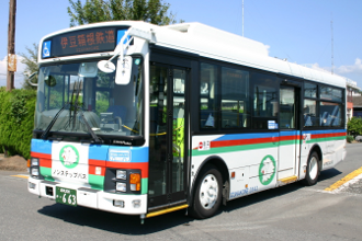 小田原駅からバスでのご来館も可能です。