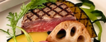 仙台和牛フィレ肉と帆立貝のパイ包み焼きペリグリーソース