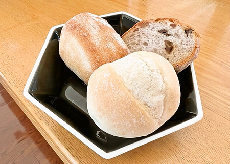 パンの盛り合わせ（3種類）